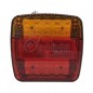 Fanalino Univ. A Led con Luce Targa - 10-30V 39582