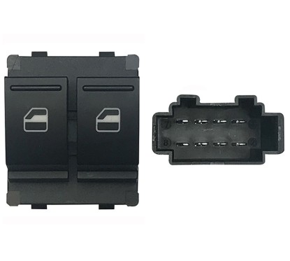 Blocco Porta anteriore sinistro (8 Pin) per Volkswagen Up VKB76006 - 31-VKB76006 - 31-VKB76006