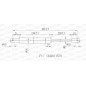 Molla A Gas destro/Sinistro Portellone posteriore (320N L.486MM) per Lancia Y (840A) LA0019055