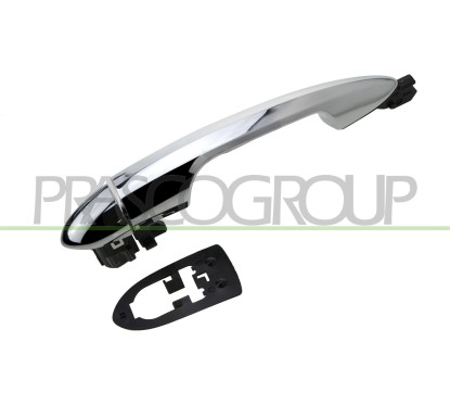 Maniglia Esterna anteriore sinistro-Crom. Lucida - Senza Foro per Alfa Romeo Giulietta, Mito e Lancia Ypsilon LA0048005