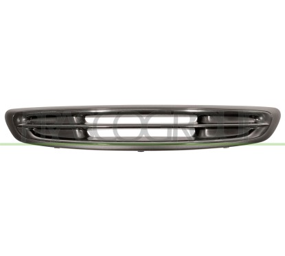 Griglia Radiatore Nera/Liscia Senza Fori Fendi per Smart Fortwo ME3022001