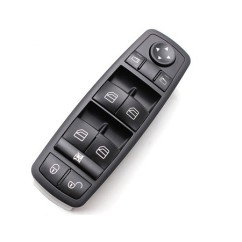 Pulsantiera Nera 4 Interruttori Alzacr. Porta anteriore sinistro per Mercedes Classe A (W169) e Classe B (W245) ME324WS14 -