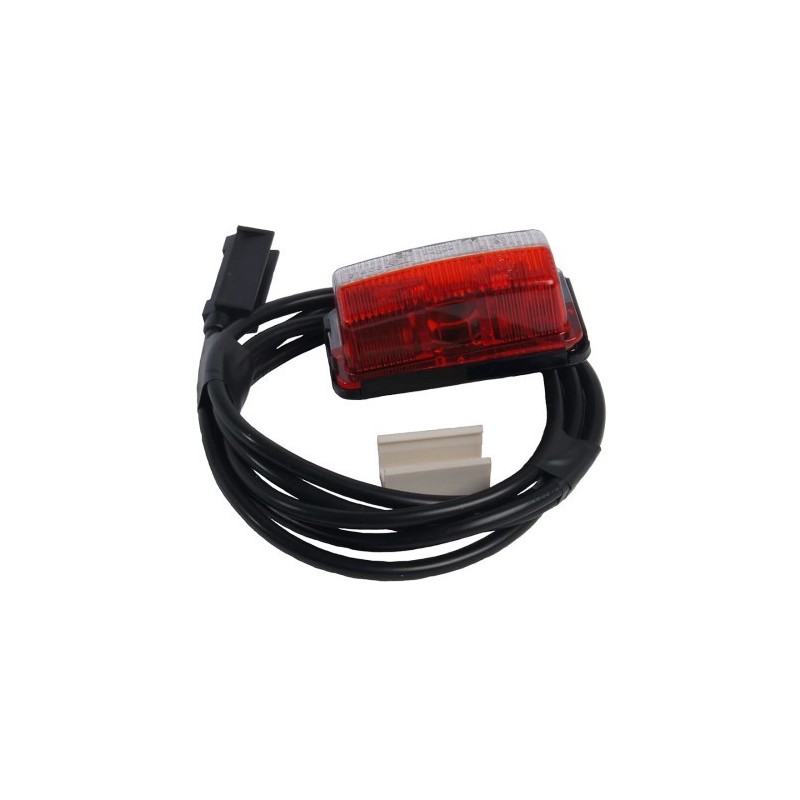 Fanale Ingombro laterale Rosso/Bianco (C/Cavo 1,50MT) 100885