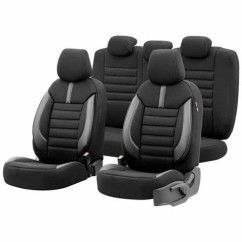 Set Coprisedili Auto Otom Limited 102 Black/Grey 3-Zip OT74048 - 69-OT74048 - 69-OT74048