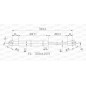 Molla A Gas destro/Sinistro Portellone posteriore (330N L.495MM) per Mini One/Cooper (R50,R53) MN3049055