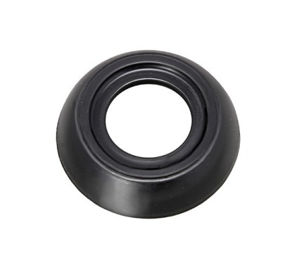 Ghiera Maniglia Alz. anteriore/Posteriore destro/Sinistro Nera (Alta) per Fiat 128, 500 e Om 35/40 - Leoncino AL1107 -