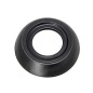 Ghiera Maniglia Alz. anteriore/Posteriore destro/Sinistro Nera (Alta) per Fiat 128, 500 e Om 35/40 - Leoncino AL1107