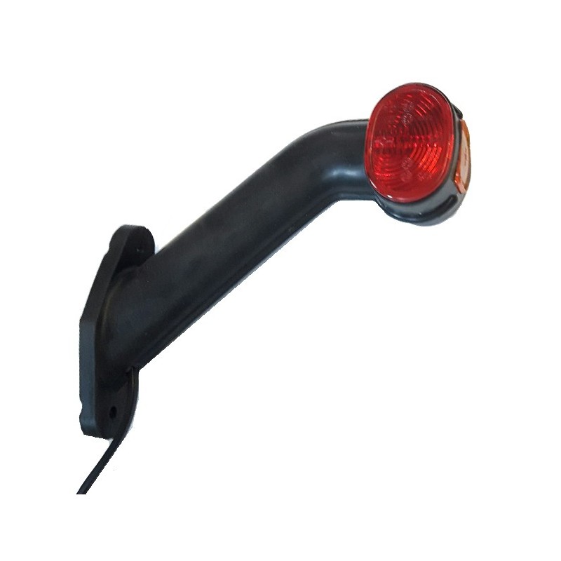 Fanale Ingombro laterale destro Rosso/Bianco 103335