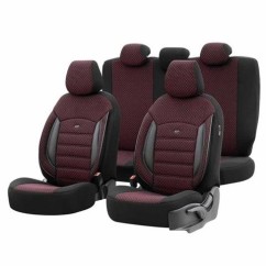 Set Completo di Coprisedili Auto Otom Sport Plus 103 Bordeaux Nz OT78482 - 69-OT78482 - 69-OT78482
