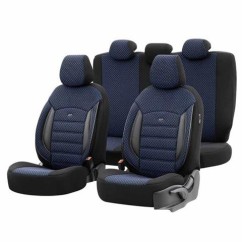Set Completo di Coprisedili Auto Otom Sport Plus 104 Blu Nz OT78483 - 69-OT78483 - 69-OT78483