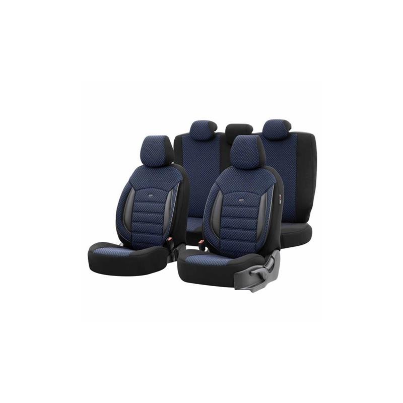 Set Completo di Coprisedili Auto Otom Sport Plus 104 Blu Nz OT78483