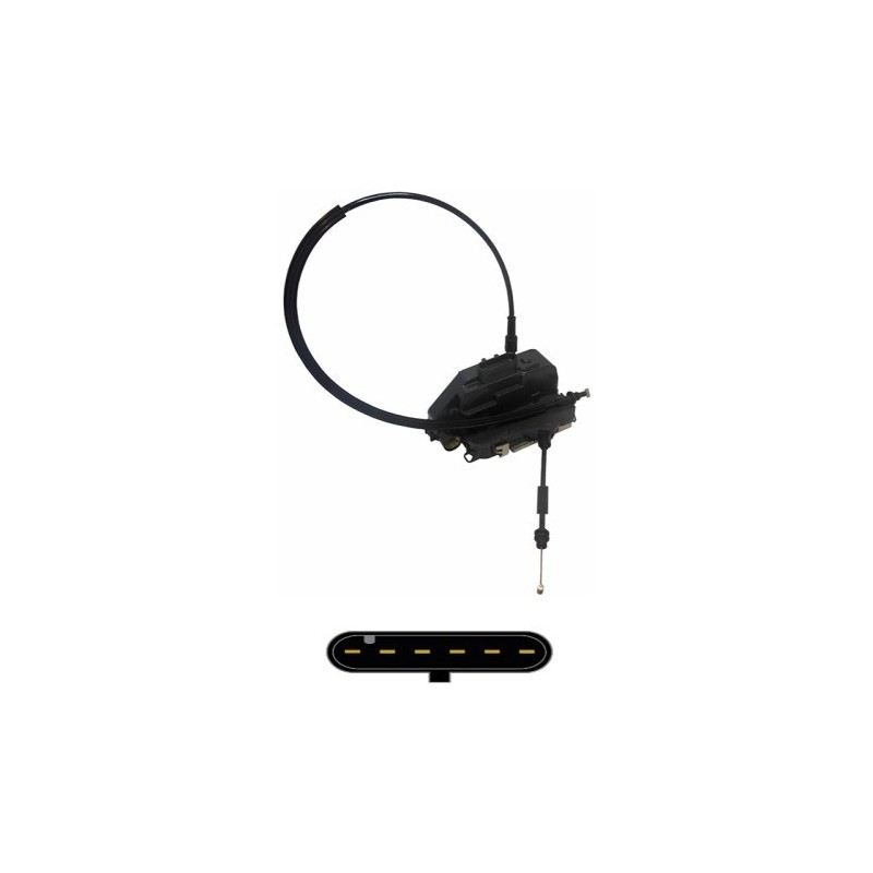 Serratura Elettrica anteriore sinistro (Connettore Grigio 6 Pin) per Citroen C2 AL40423