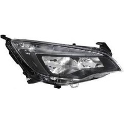Proiettore sinistro H7+H7 Elettrico con motore-Con per Opel Astra J OP4184914