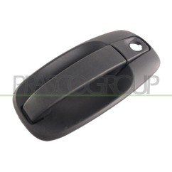 Maniglia Porta Esterna anteriore sinistro Nera (Con Foro Nottolino) per Nissan Primastar, Opel Vivaro e Renault Trafic