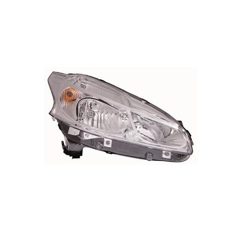 Proiettore destro Reg.elett (H7+H7) con motore dal 2012 per Peugeot 208 PG3264913