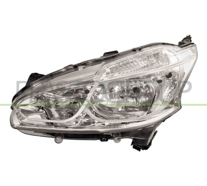 Proiettore sinistro Reg.elett (H7+H7) con motore dal 2012 per Peugeot 208 PG3264914