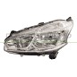 Proiettore sinistro Reg.elett (H7+H7) con motore dal 2012 per Peugeot 208 PG3264914