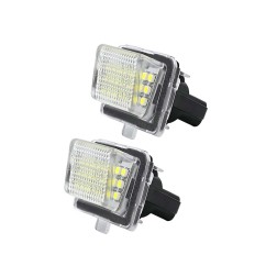 Fanale Luce Targa Led (Conf. 2PZ) per Mercedes Cla (X117), Cla (X117/C117) e Classe C (W204) e altri modelli 701039
