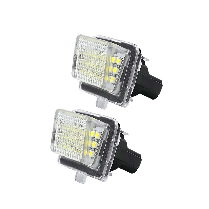 Fanale Luce Targa Led (Conf. 2PZ) per Mercedes Cla (X117), Cla (X117/C117) e Classe C (W204) e altri modelli 701039