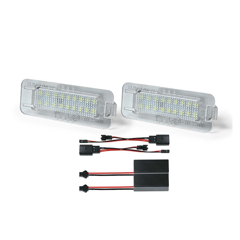 Fanale Luce Targa Led (Conf. 2PZ) per Skoda Superb, Volkswagen Amarok e Crafter e altri modelli 701079