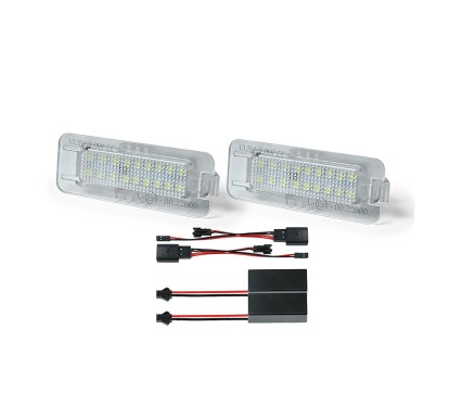 Fanale Luce Targa Led (Conf. 2PZ) per Skoda Superb, Volkswagen Amarok e Crafter e altri modelli 701079 - 83-701079 -