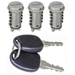 Kit Cilindretti C/Chiave Maniglia anteriore destro o sinistro + Baule per Fiat Marea (185) e Multipla (186) AL801212 -