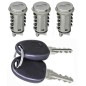 Kit Cilindretti C/Chiave Maniglia anteriore destro o sinistro + Baule per Fiat Marea (185) e Multipla (186) AL801212