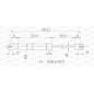 Molla A Gas destro/Sinistro Portellone posteriore (625N L.519MM) per Renault Scenic-Grand Scenic RN0349055