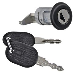 Boccola Chiusura Porta anteriore sinistro (2 Porte) (Con Chiave) per Fiat Uno (146 A/E) AL80340 - 31-AL80340 - 31-AL80340