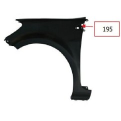 Parafango anteriore sinistro in Plastica-Con primer-Mod. Cerc per Renault Clio RN3253024 - 64-RN3253024 - 64-RN3253024