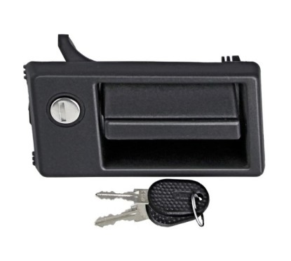 Maniglia Esterna anteriore destro Nera (Con Foro Serratura e Chiave) per Fiat Cinquecento (170) AL80355 - 31-AL80355 -