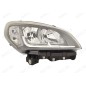 Proiettore destro Elett. con motore Cromato Fiat Doblo dal 2015 H7 +H7 WY21W W21W 321749