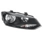 Proiettore destro Elett. con motore Nero H7 PY21W W5W per Volkswagen Polo 321772