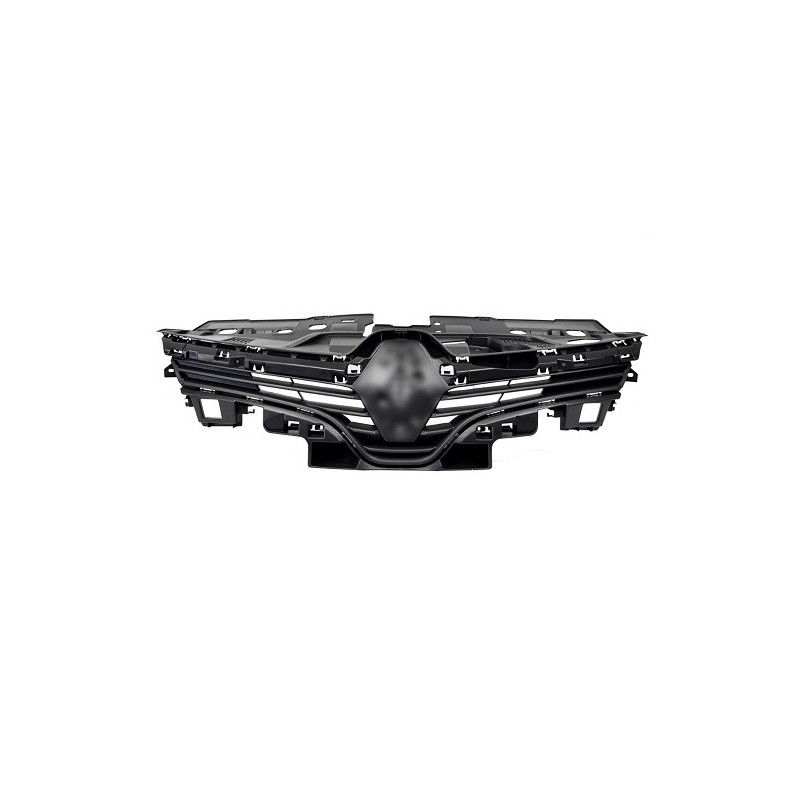 Griglia Radiatore Nera Goffrata per Renault Clio RN3302001