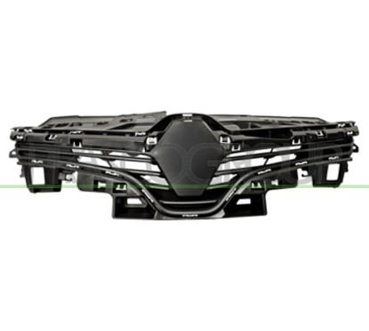 Griglia Radiatore Nera Goffrata per Renault Clio RN3302001