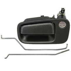 Maniglia Porta Esterna anteriore sinistro Nera per Lancia Y (840A) AL80409 - 31-AL80409 - 31-AL80409