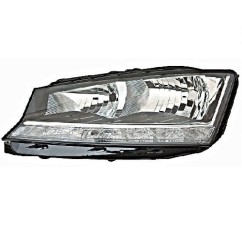 Proiettore sinistro (H7 Led PWY24W) Elett. con motore Skoda Fabia dal 2018 322073 - 30-322073 - 30-322073