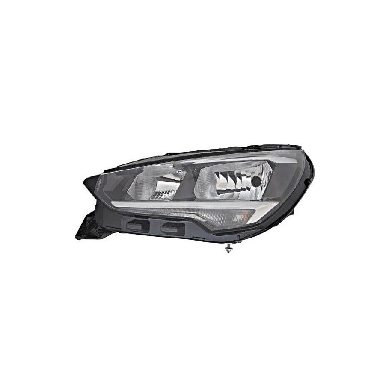 Proiettore sinistro (H7 H15 PWY24W) Elett. con motore Corsa dal 2020 per Opel Corsa F 322089