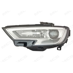 Proiettore sinistro Xeno (D5S H8 Led PWY24W) Elett. con motore A3 dal 2016 per Audi A3 (8VK) 322097 - 30-322097 - 30-322097