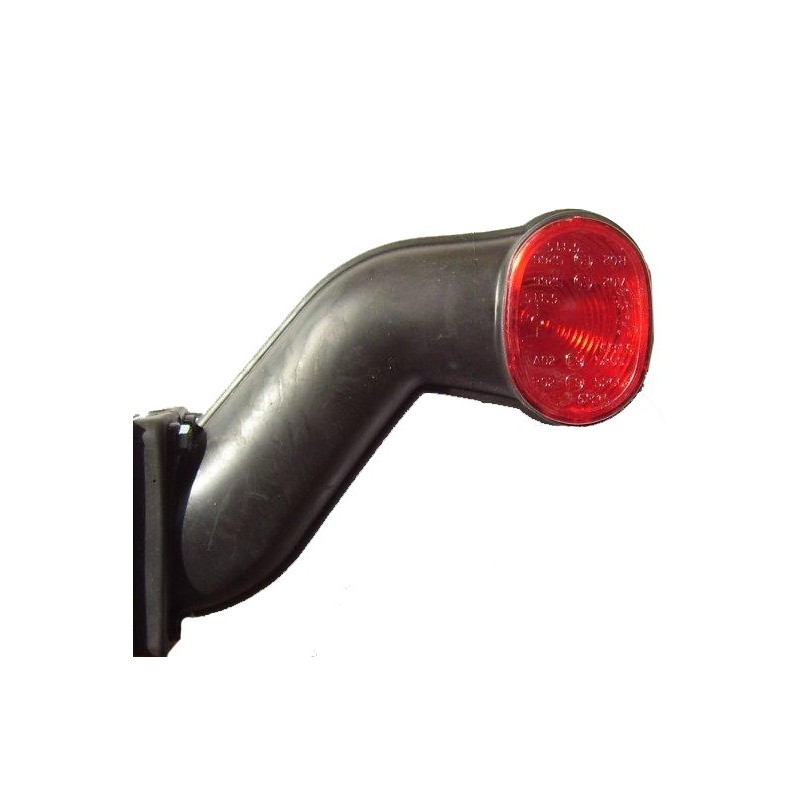 Fanale Ingombro laterale destro Rosso/Bianco 104310
