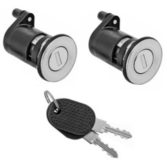 Coppia Cilindretti Porta anteriore sinistro-Destro (Con per Citroen Jumper (244), Fiat Ducato (244) e Peugeot Boxer AL80464B