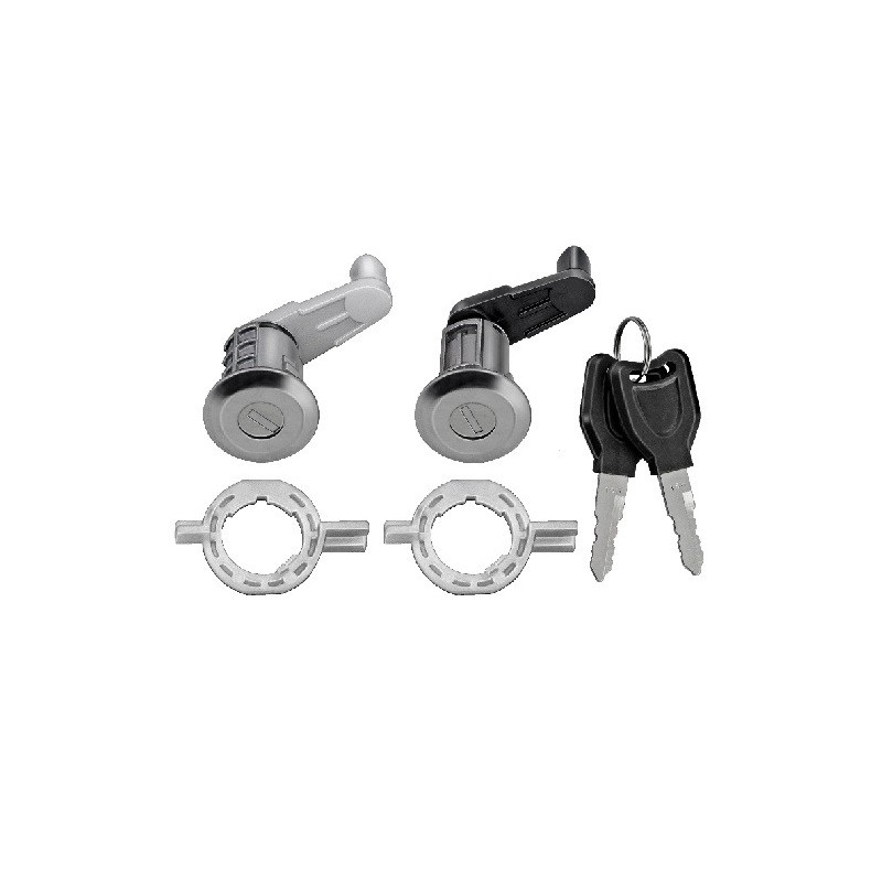 Coppia Boccole Porte Anteriori destro+Sinistro (Con Chiavi Uguali) per Renault Megane e Scenic AL80540