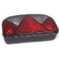 Fanale Aspock Multipoint II sinistro (Posizione/Stop/Freccia/Targa/R.nebbia/R.marcia) 306198