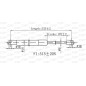 Molla A Gas Portellone posteriore destro/Sinistro per Renault Modus e Modus/Grand Modus GSR6540.00