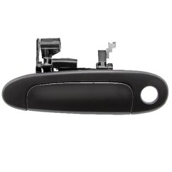 Maniglia Esterna anteriore sinistro-Nero/Liscia-Con Foro Nott per Toyota Yaris e Yaris Verso TY3208001