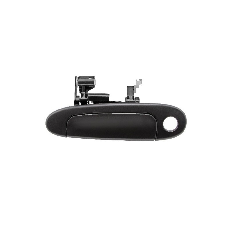 Maniglia Esterna anteriore sinistro-Nero/Liscia-Con Foro Nott per Toyota Yaris e Yaris Verso TY3208001