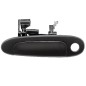 Maniglia Esterna anteriore sinistro-Nero/Liscia-Con Foro Nott per Toyota Yaris e Yaris Verso TY3208001