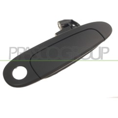 Maniglia Esterna anteriore sinistro-Nero/Liscia-Con Foro Nott per Toyota Yaris e Yaris Verso TY3208001 - 64-TY3208001 -