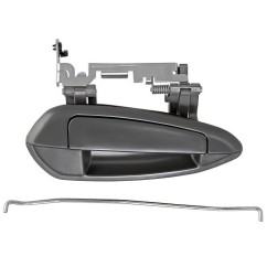 Maniglia Porta Esterna anteriore destro Nera (3 Porte) (Con Chiave) per Fiat Grande Punto (199), Punto (199) e Punto Evo