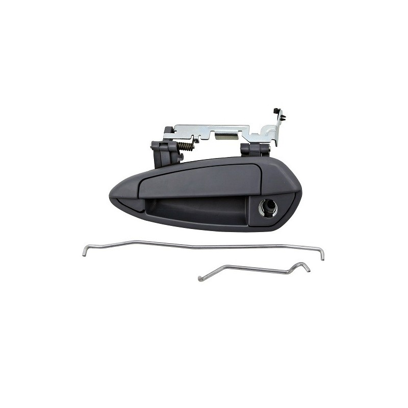 Maniglia Porta Esterna anteriore destro Nera (5 Porte) per Fiat Grande Punto (199), Punto (199) e Punto Evo AL80678